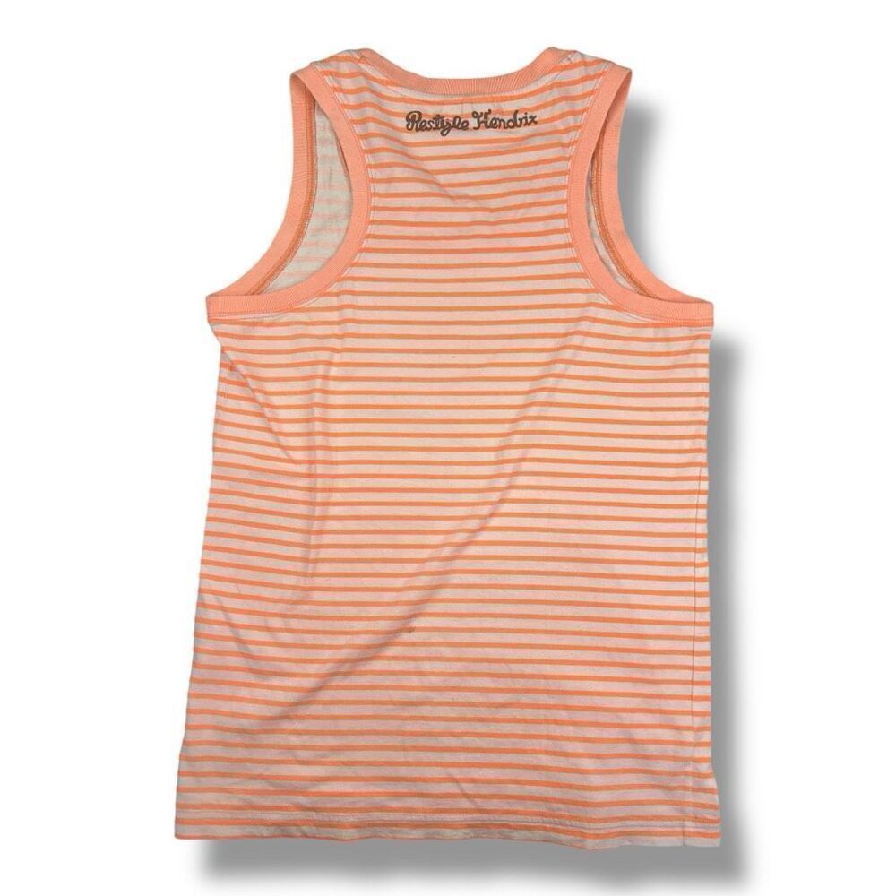 Basic House Restyle Hendrix Striped Tank Top Size Medium - Picture 2 of 6